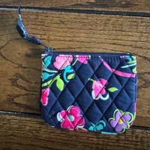 Vera Bradley Change Purse NWOT Retired pattern “Ribbons”